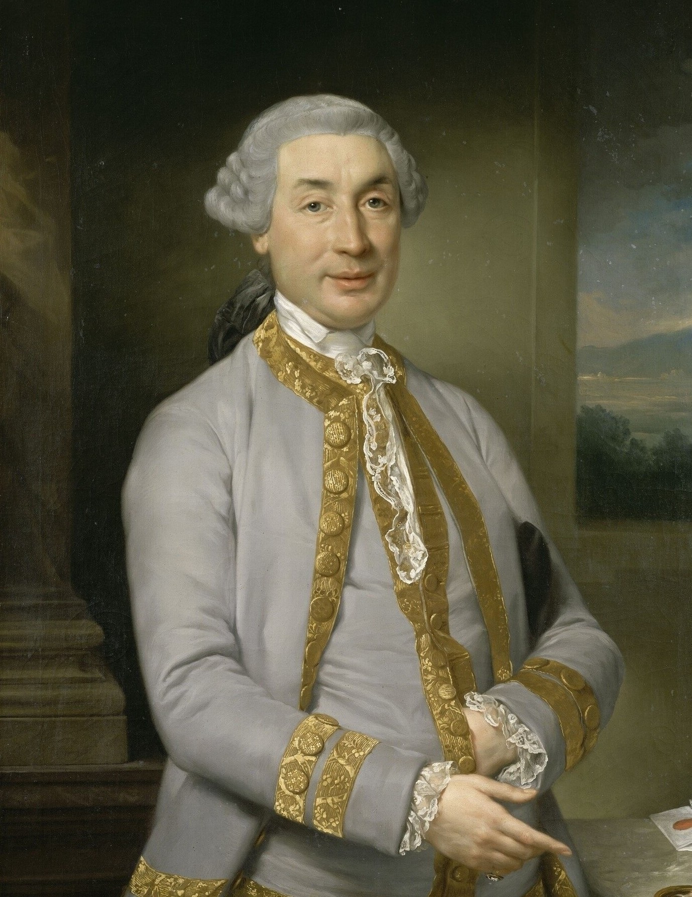 Carlo Buonaparte, padre de Napoleón, representante de Córcega en la corte francesa