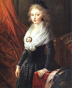 María Teresa Carlota de Francia, Madame Royale, única superviviente de la familia real