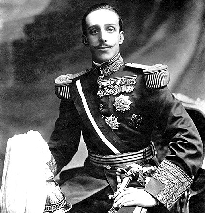 Alfonso XIII, rey de España hasta 1931