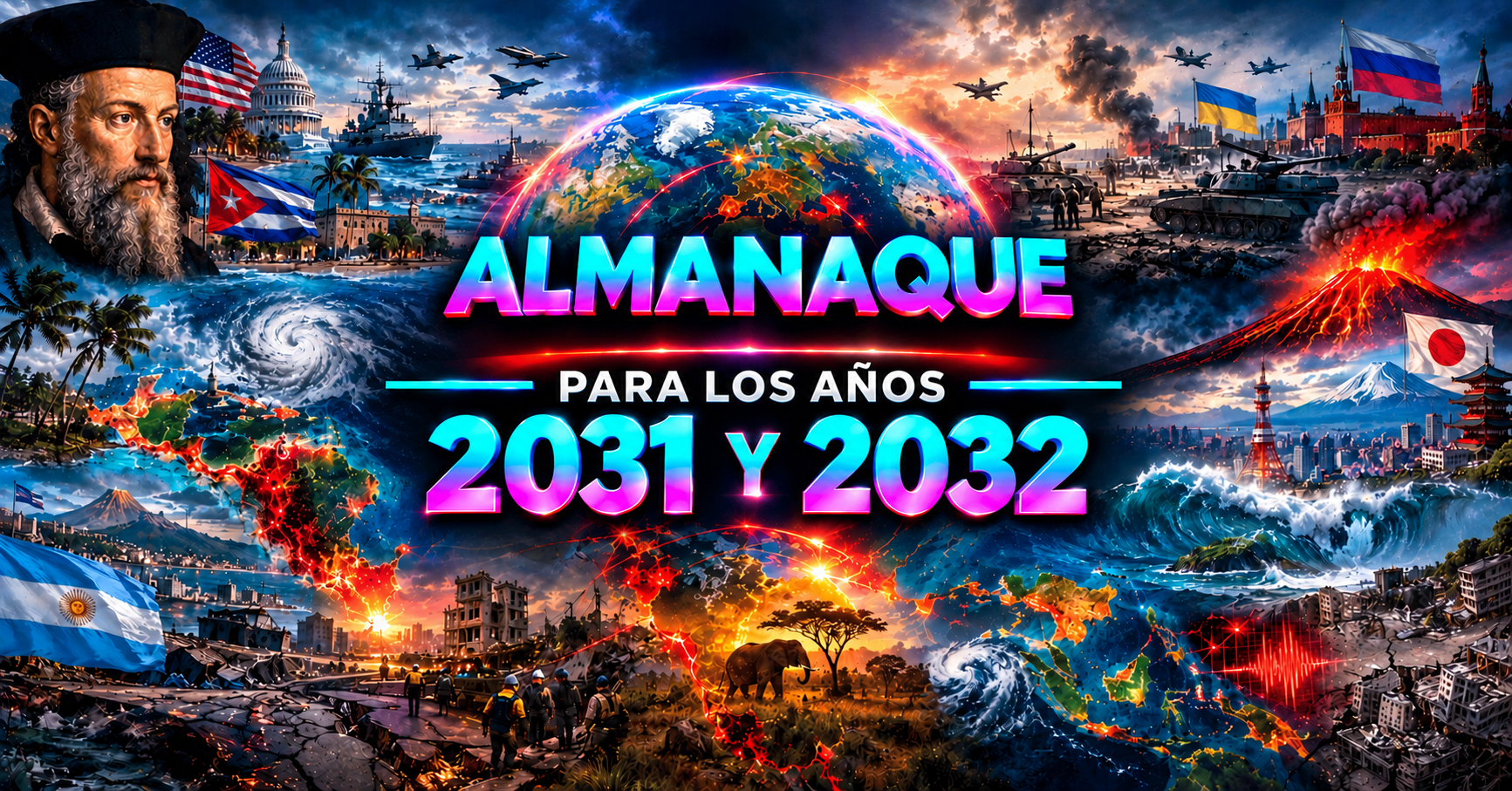 Almanaque de Nostradamus para 2031 y 2032