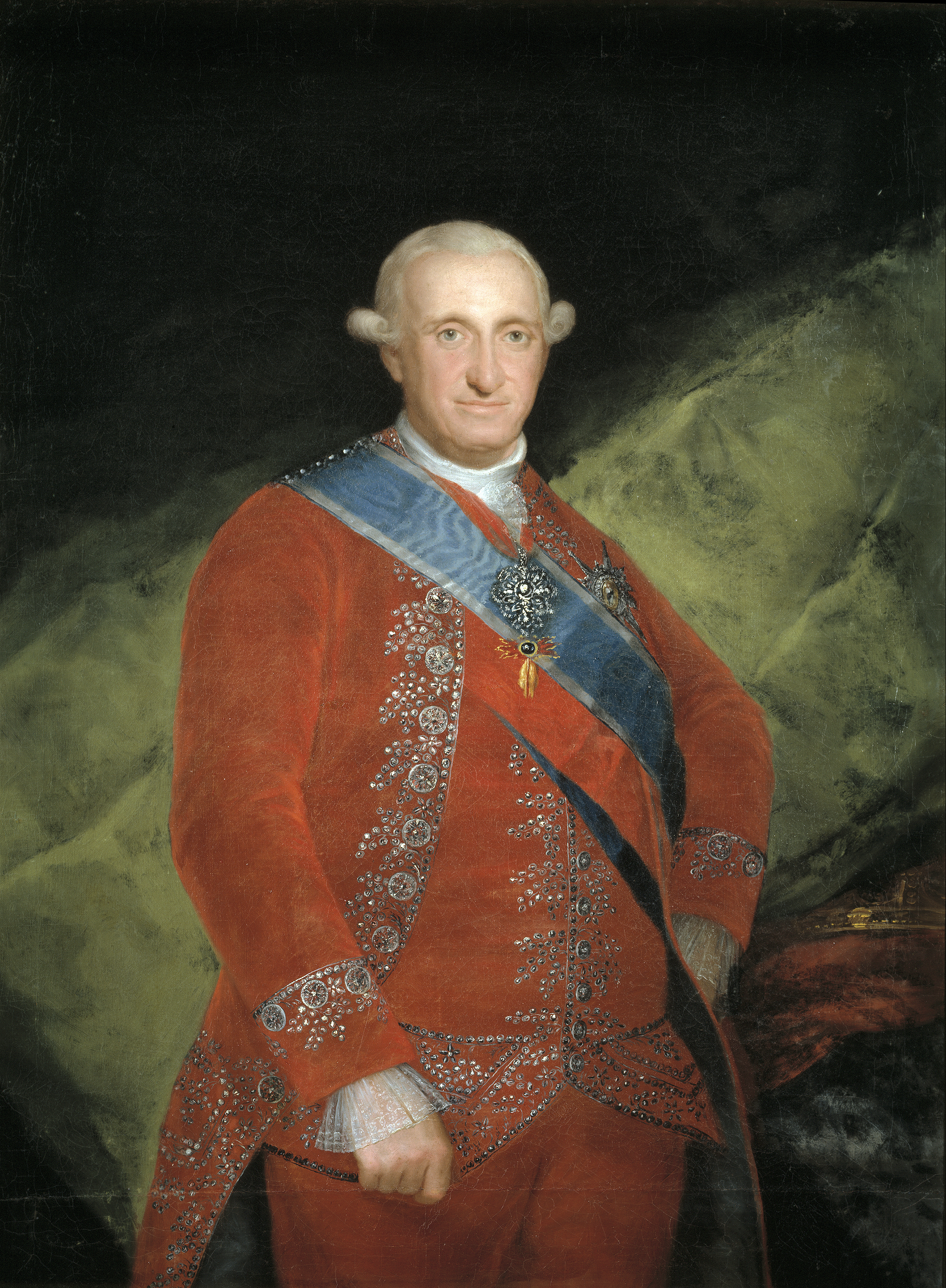 Carlos IV de España, rey aliado de Napoleón, retrato de Francisco de Goya