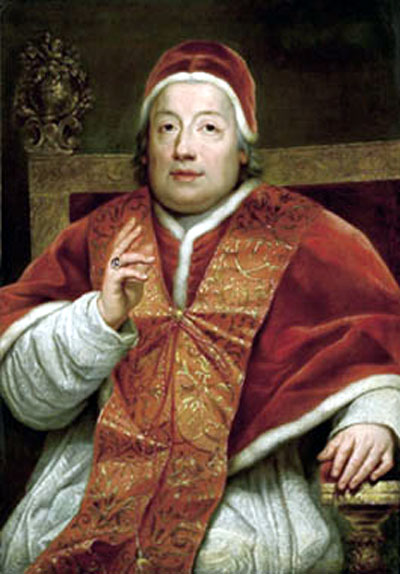 Clemente XIII, Papa número 248