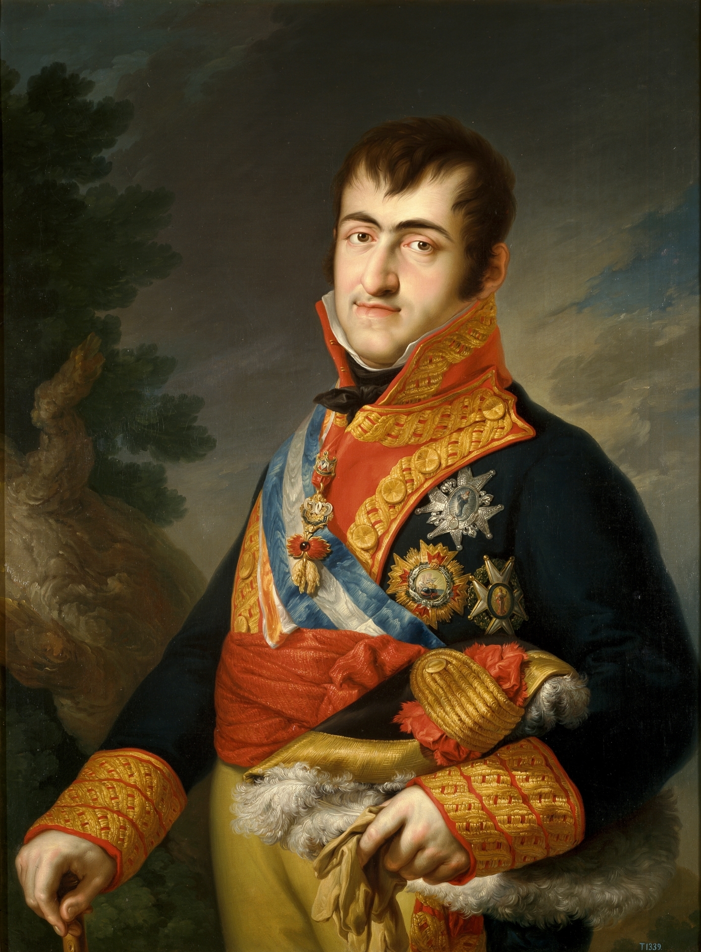 Fernando VII de España, retrato histórico