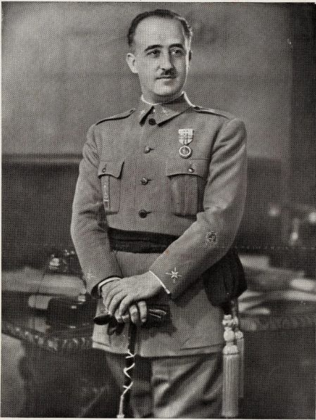 Francisco Franco, militar español, general más joven de Europa