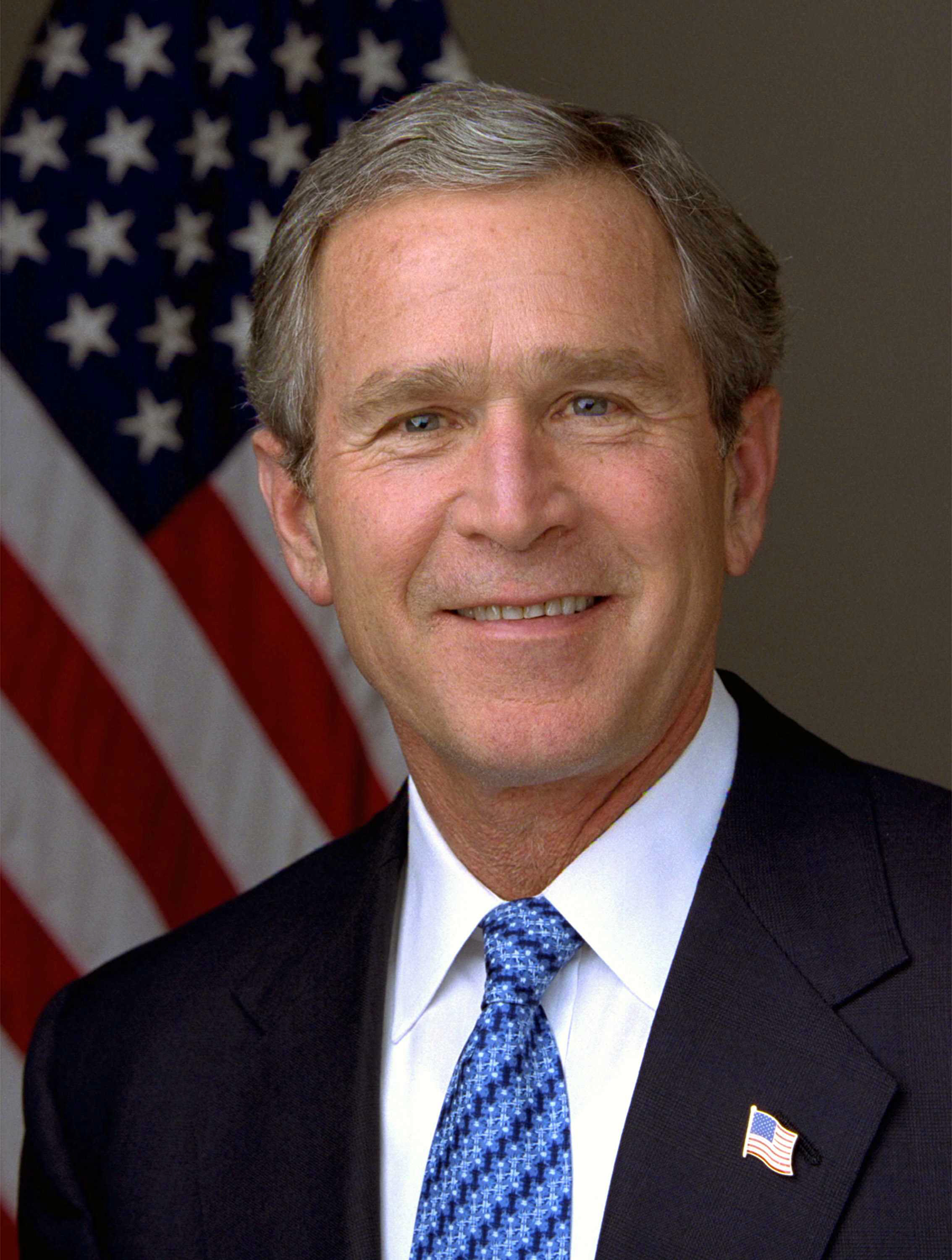 George W. Bush, presidente de Estados Unidos entre 2001 y 2009