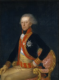 Gerónimo Girón-Moctezuma Ahumada y Salcedo, Capitán General de Cataluña en 1793