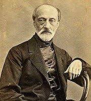 Giuseppe Mazzini, filósofo y revolucionario italiano, dirigente de la República Romana