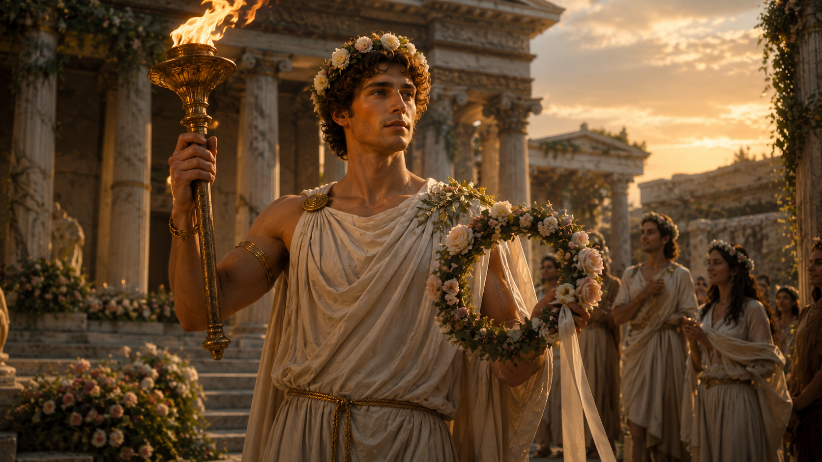 Himeneo, divinidad clásica del matrimonio