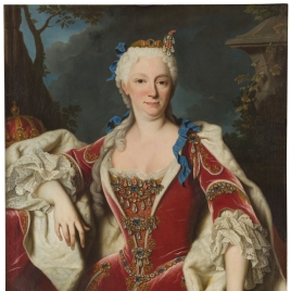 Isabel de Farnesio, segunda esposa de Felipe V, reina de España
