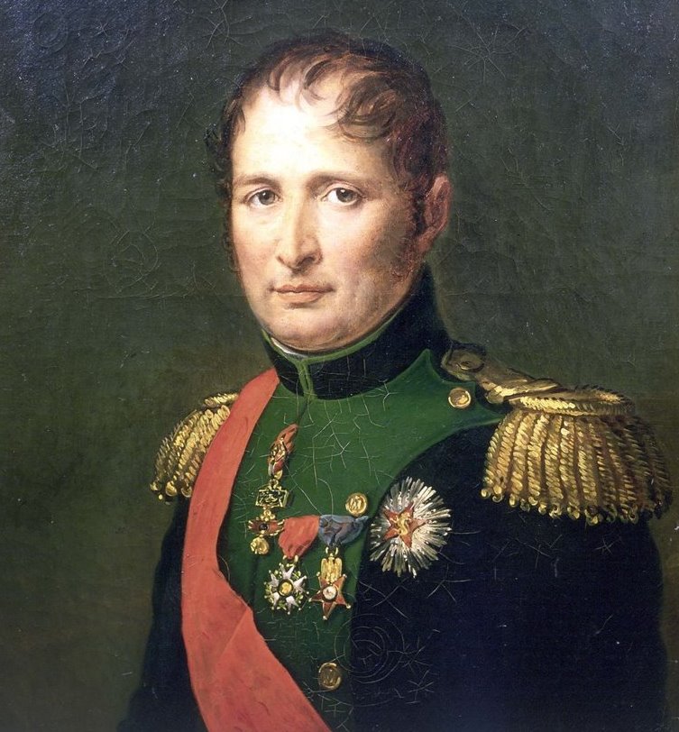 José Bonaparte, rey de España impuesto por Napoleón, retrato de François Gérard
