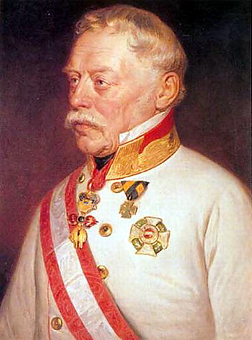 Josef Radetzky von Radetz, mariscal del ejército austriaco