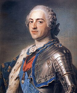 Luis XV de Francia, rey que nombró a Dubois primer ministro en 1722