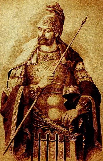 Mahmud Hotaki, Sah de Persia 1722-1725, retrato histórico