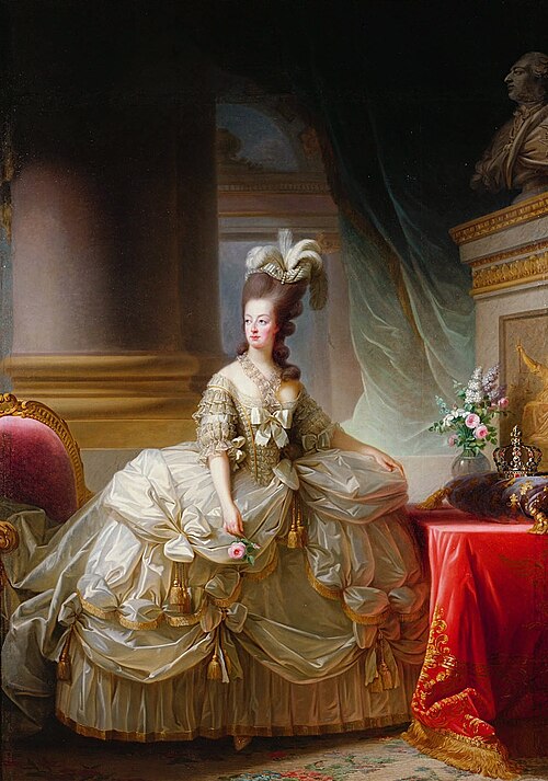María Antonieta, reina de Francia, guillotinada el 16 de octubre de 1793
