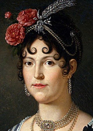 María Luisa de Borbón, reina regente de Etruria, esposa de Luis I de Etruria