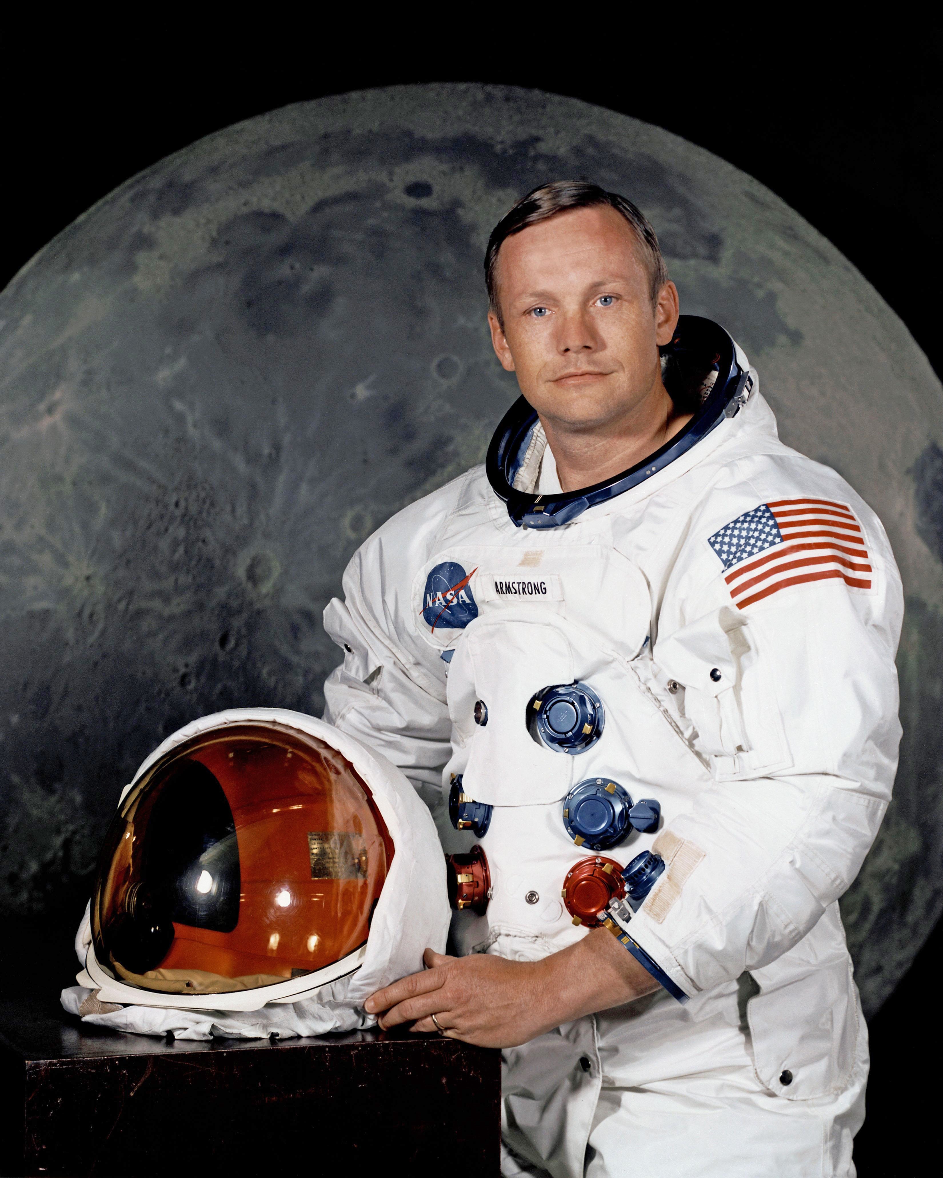 Neil Armstrong, astronauta, comandante de la misión Apolo 11