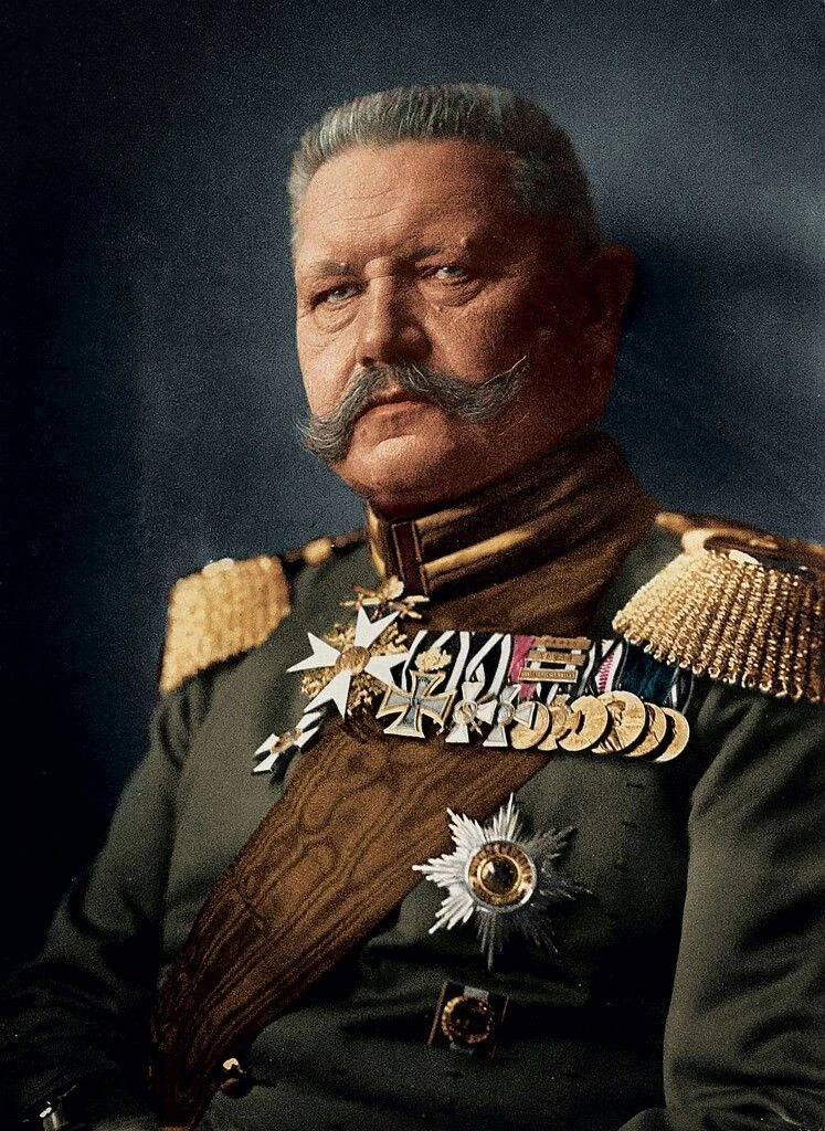 Paul von Hindenburg, presidente de Alemania