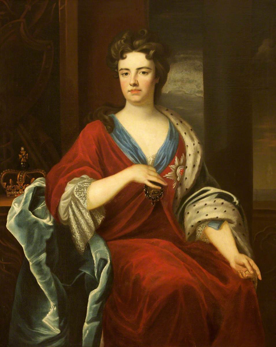 Reina Ana de Gran Bretaña, monarca durante la Guerra de Sucesión Española que tomó Gibraltar en 1704