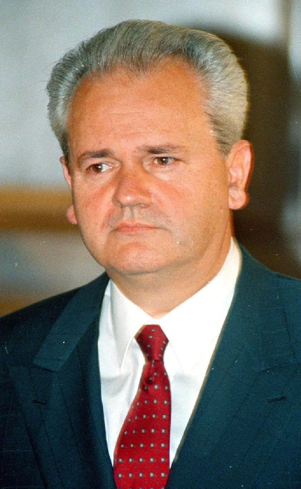 Slobodan Milošević, presidente de Serbia y de Yugoslavia
