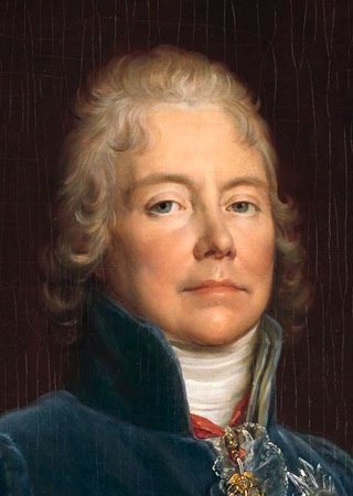 Charles Maurice de Talleyrand-Périgord, diplomático francés, retrato de François Gérard 1808